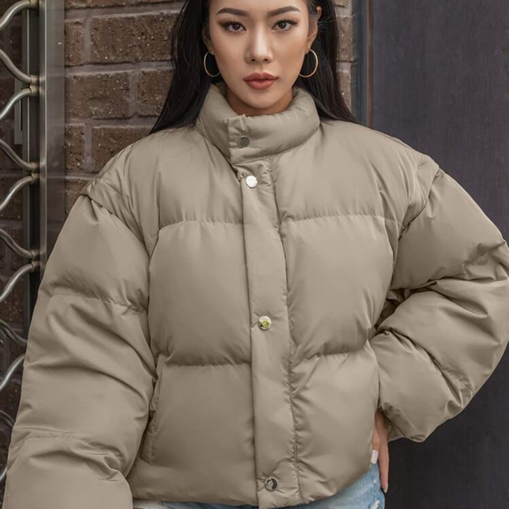 Puffer Jacket with Removable Sleeves